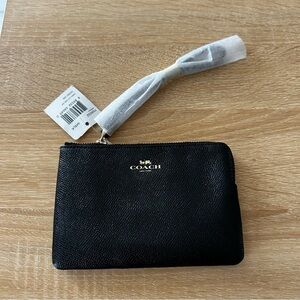 Coach Black Wristlet